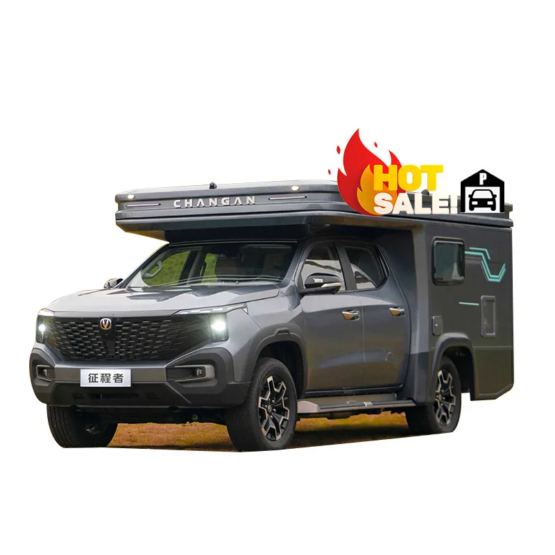 Factory Direct Sales Customized Motorhome Para Camion Off-Road Motorhome Rv Caravan Camper Trailer for Road Travel