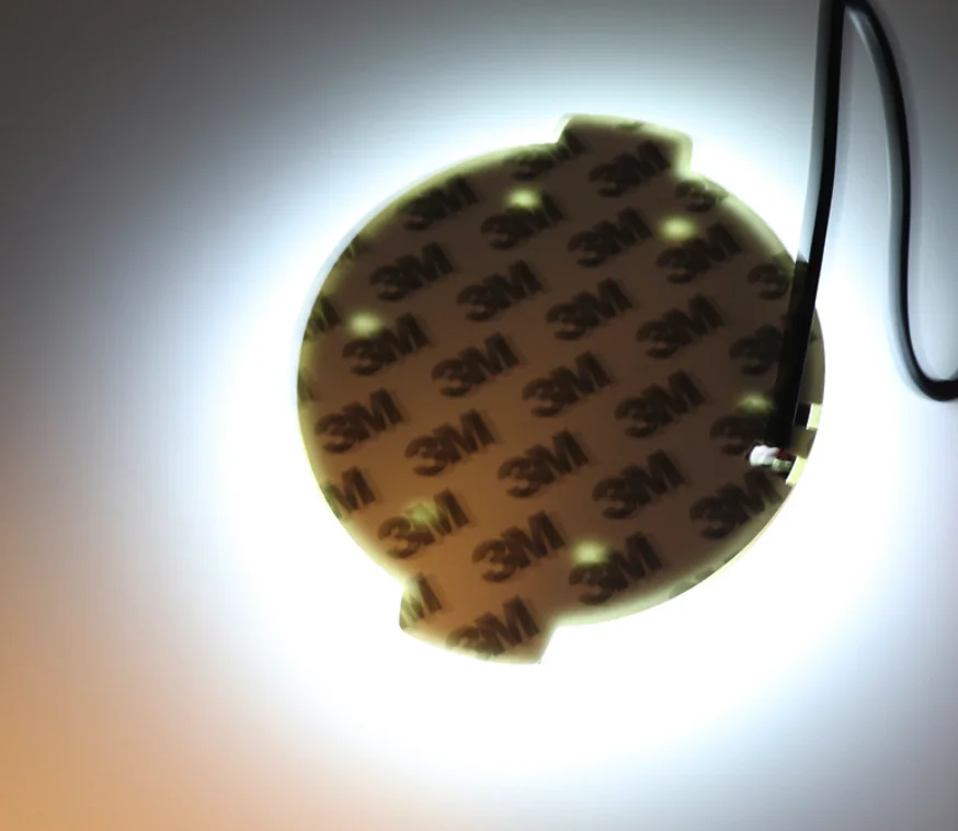 
5D LED Badge Bulb Emblem Logo Light for Nissan Tiida X-Trall Geniss Livina Cedric Rear Badge Logo Light Car Styling 