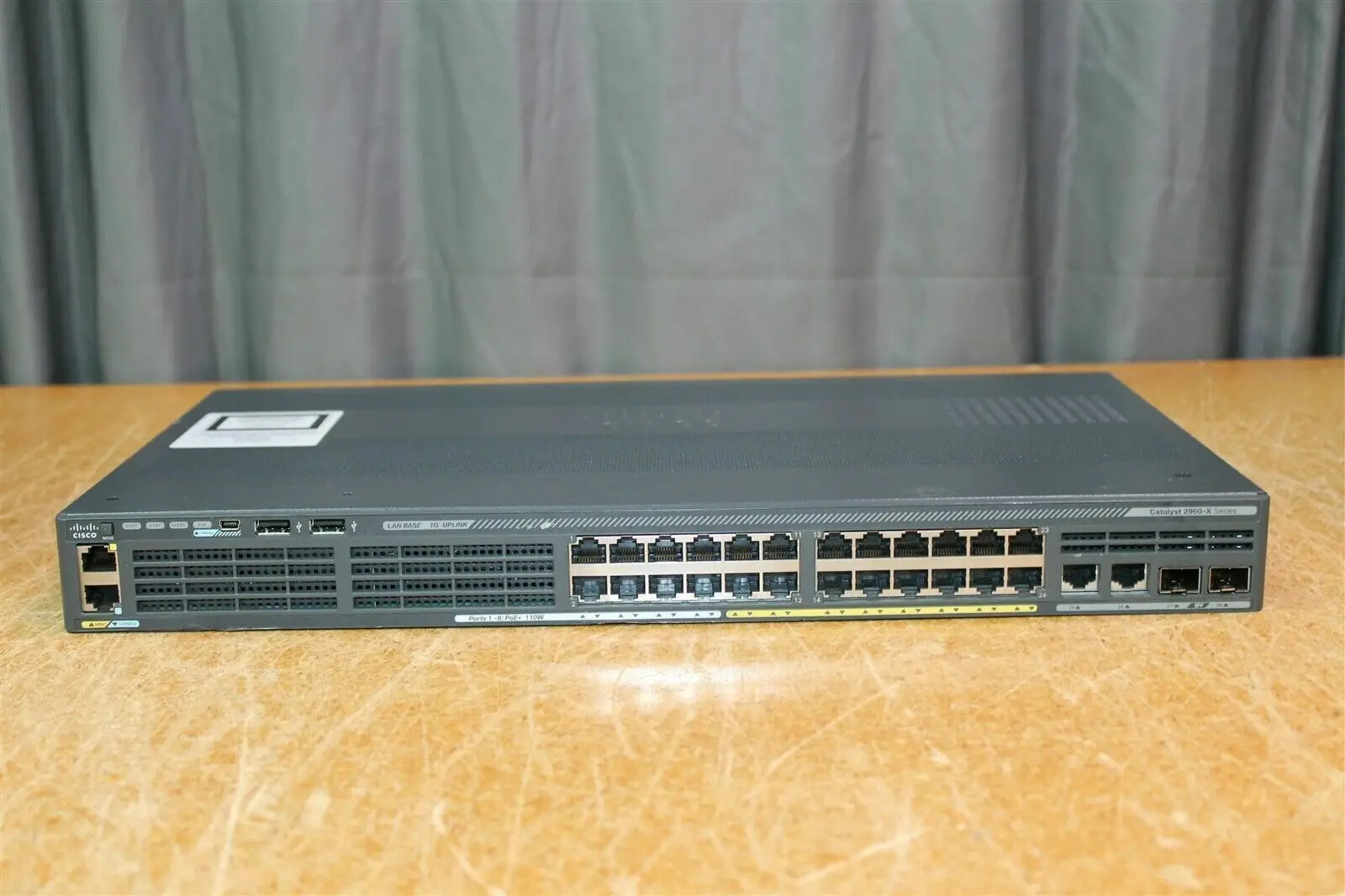 Brand new In stock 24 Port POE Network Switch enterprise switches WS-C2960X-24PSQ-L