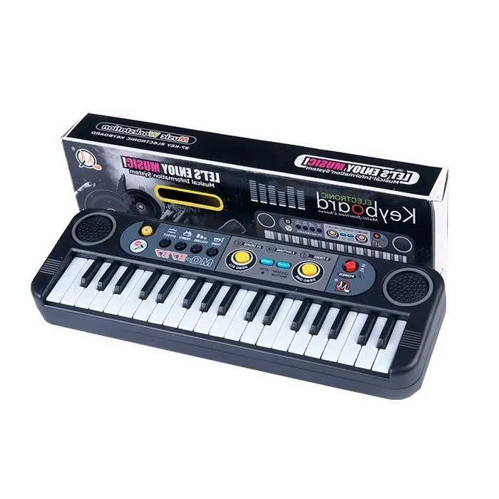 FREE SAMPLE Factory Outlet Hot Sale 37 Keys Mini Music Toy Kids Electronic Organ Musical Children Keyboard Piano piano