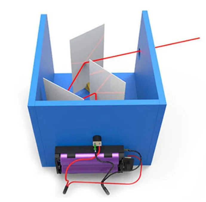 children learning diy toys stem kit science toys education DIY  the refraction of light