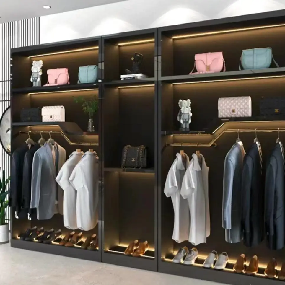 Custom Stylish Cloth Stand for Store Display for Home Hotel Office Supermarket Apartment Living Room Hall Use
