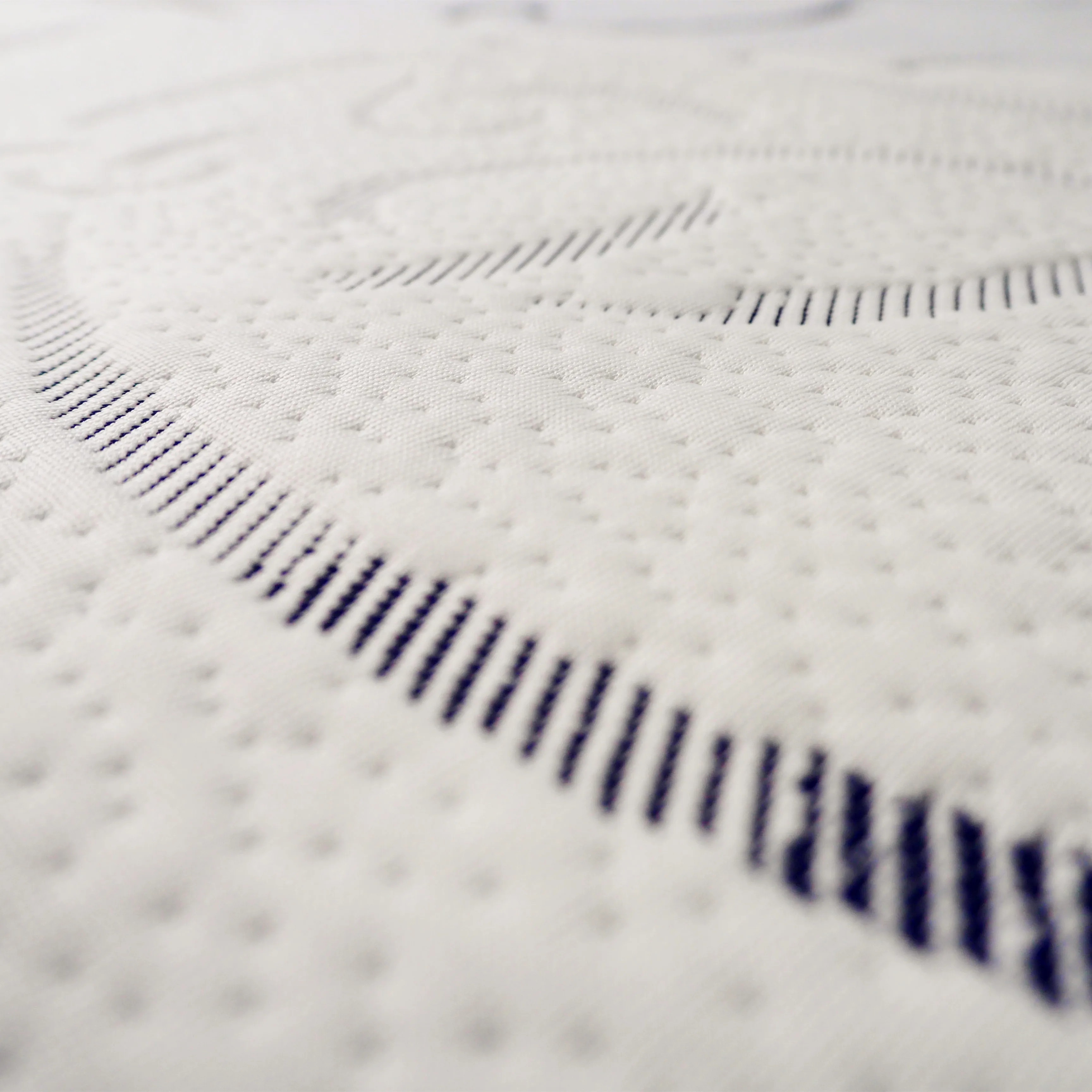 Customized 100% Polyester Stretch Knit Circular Jacquard stretch latex knit fabric for Mattress Cover Protectors