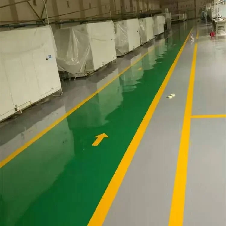 Green/yellow/white epoxy wear-resistant floor paint manufacturer