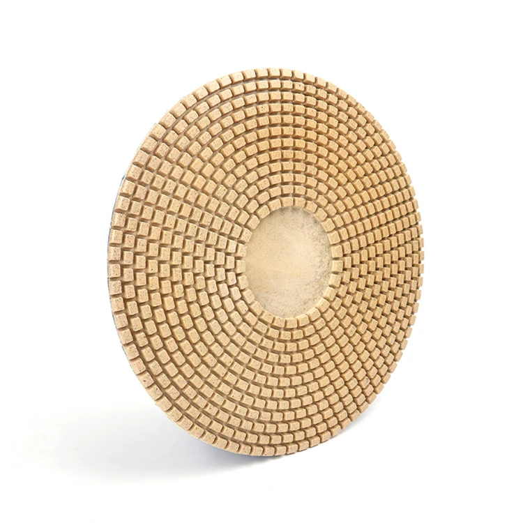 Diamond Custom Brand Diamond Metal 10inch 250mm 3 Step Diamond Wet Polishing Pads for Granit