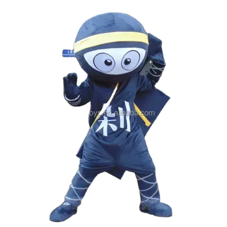 Efun MOQ 1 PC  Professional custom Adults size Ninja mascot Costume  for sale