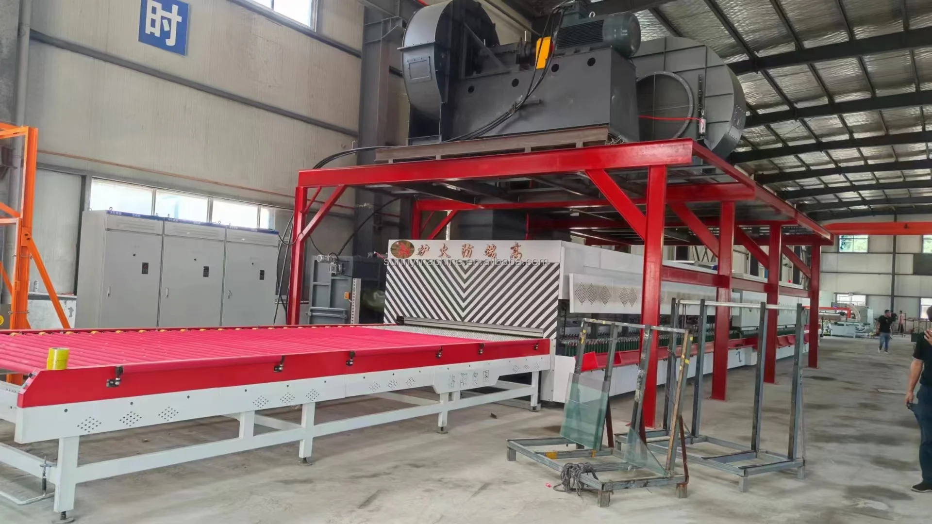 tempered glass making machine tempering furnace