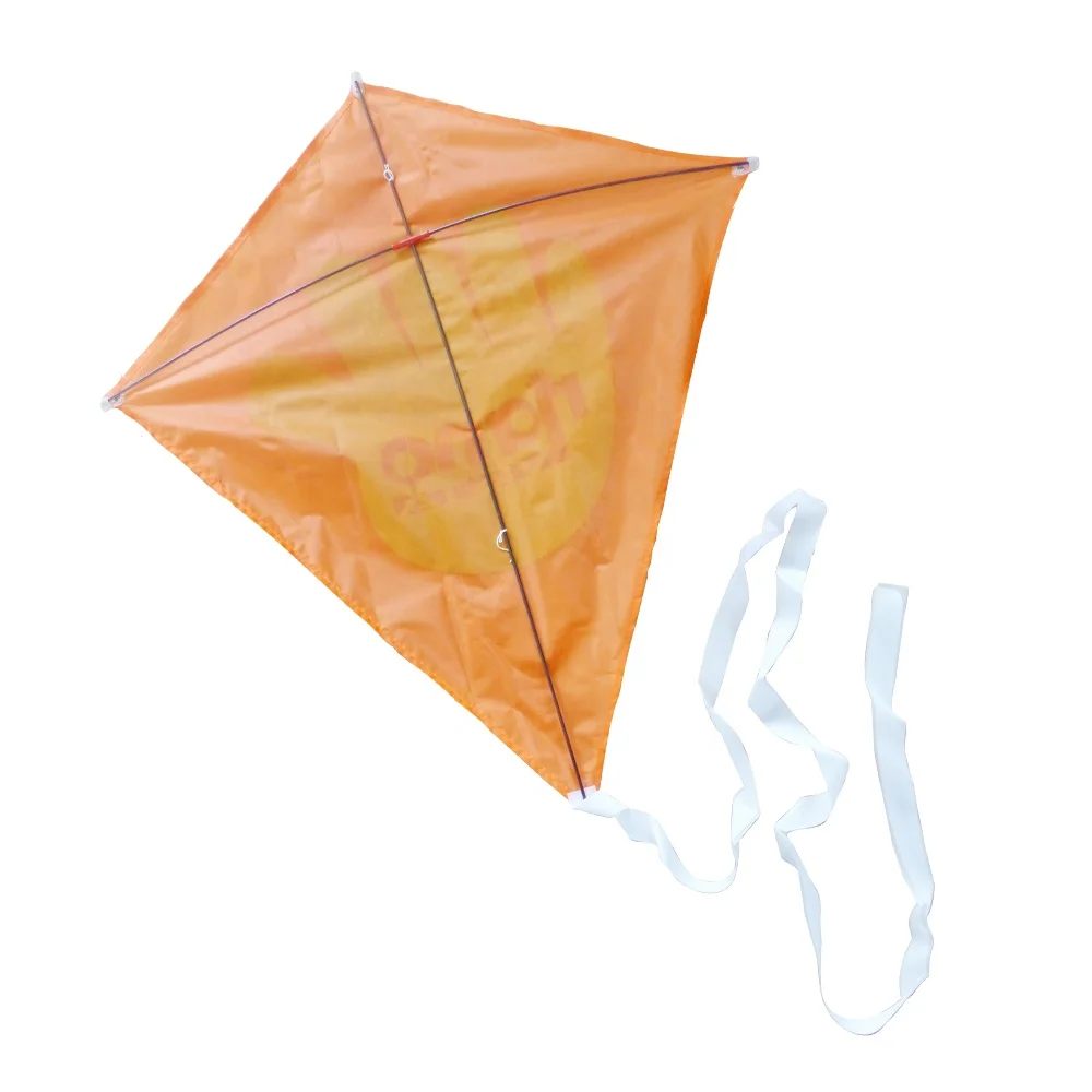 diamond shape polyester flying kite for children