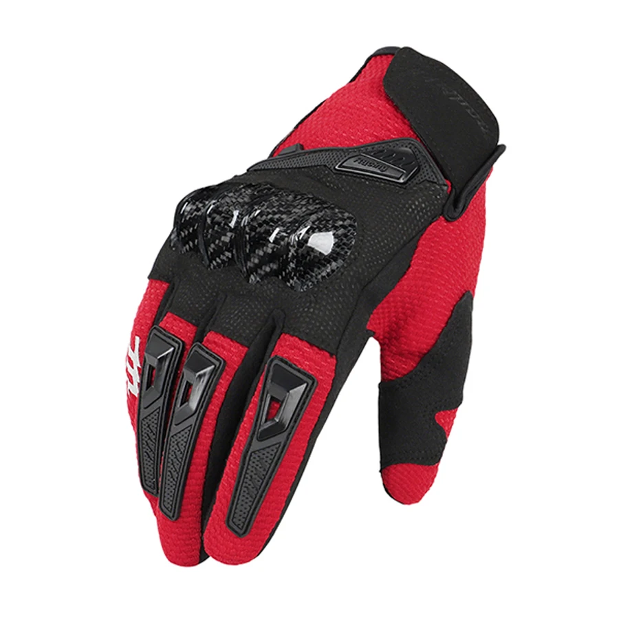 Breathable Hand Safety Protective Full Finger MAD-66 Motorcycle Racing Gloves For Adults