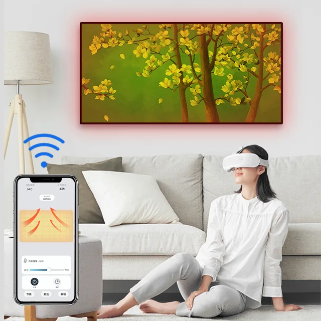 Cerawarm Multi-style Customizable Far-infrared Ceramic Electric Heating Painting Precise Temperature Control Electric Heater