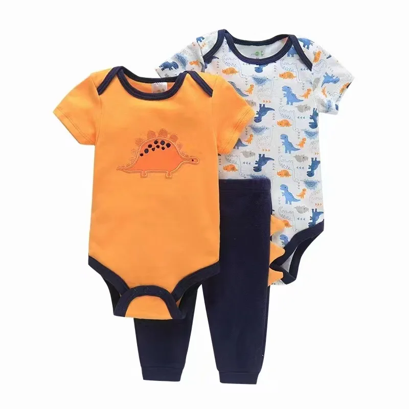 0-1years old New baby clothes foreign trade children romper crawling clothes baby products girls boys clothing sets rompers