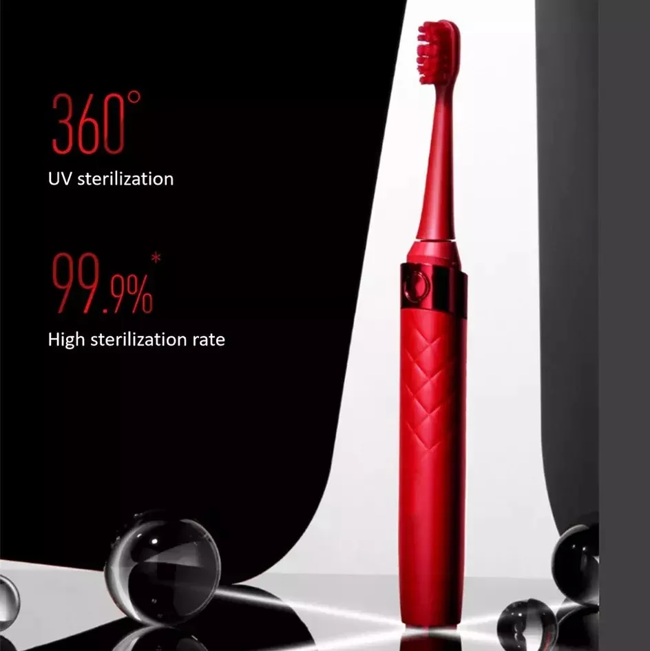 Clean Sensitive White Sanitizer Ipx7 Waterproof Toothbrush Ultrasonic Automatic Ionic Electronic Toothbrush