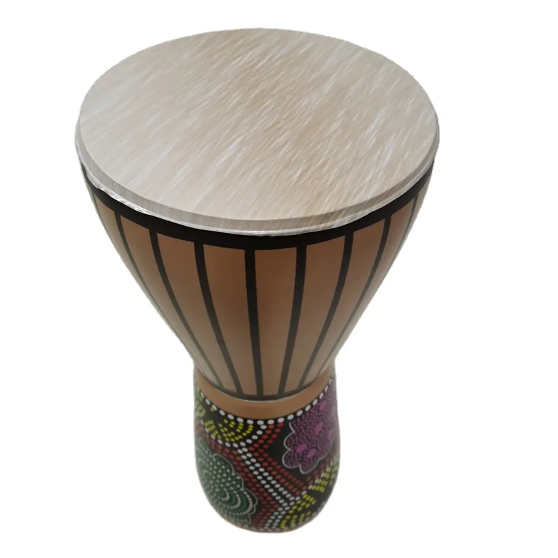 Надувной ударный барабан Montessori djembe для продажи Детский Взрослый Африканский музыкальный инструмент