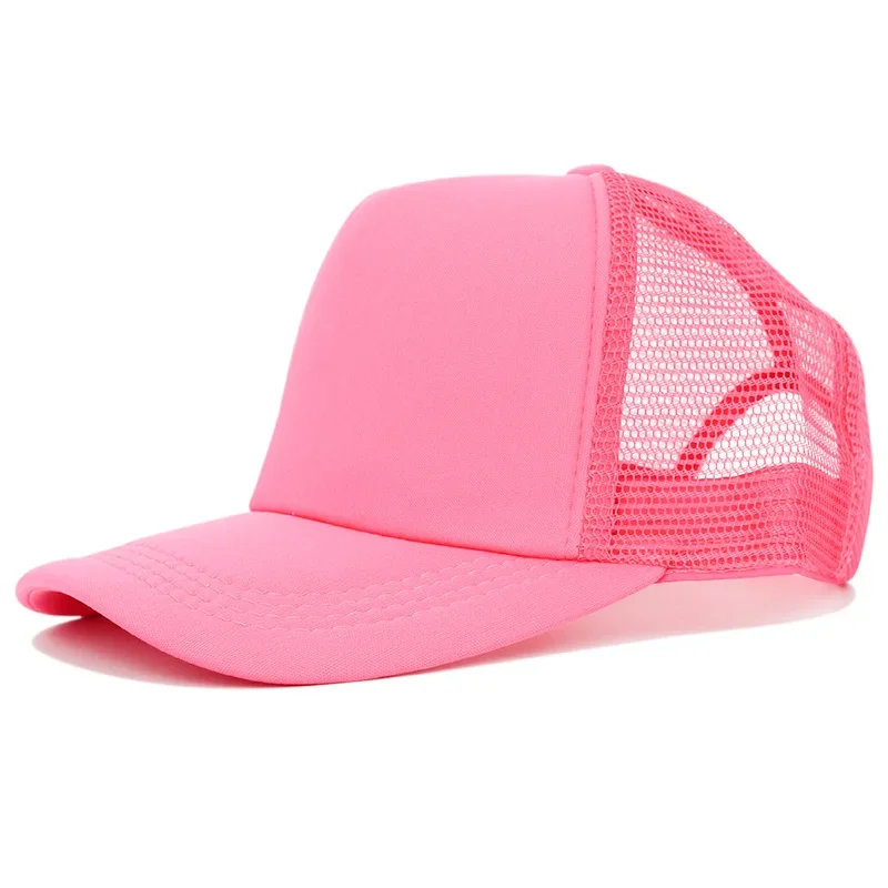 High quality Classic Mesh Adjustable Plain Blank Dad Foam Trucker Cap Hat