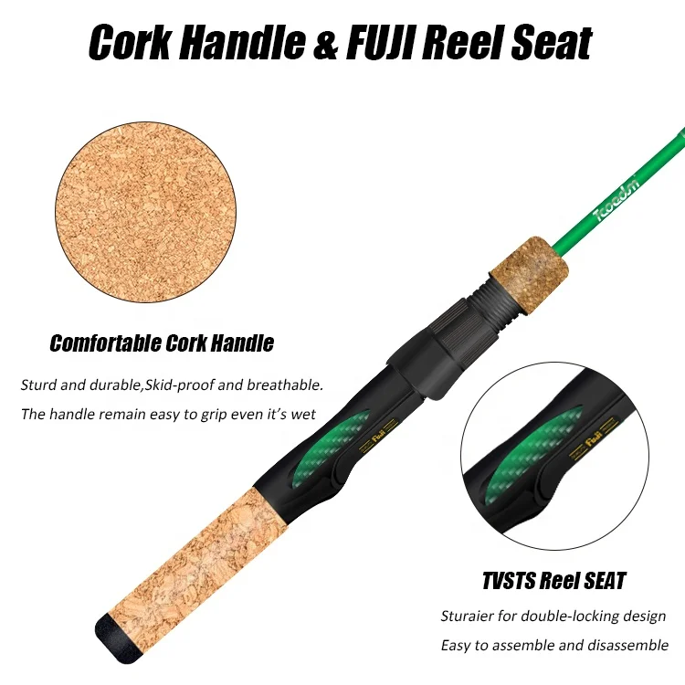 TCOEDM mini pole metal magnetizing guide ring low resistance smooth crossing ice fishing rod