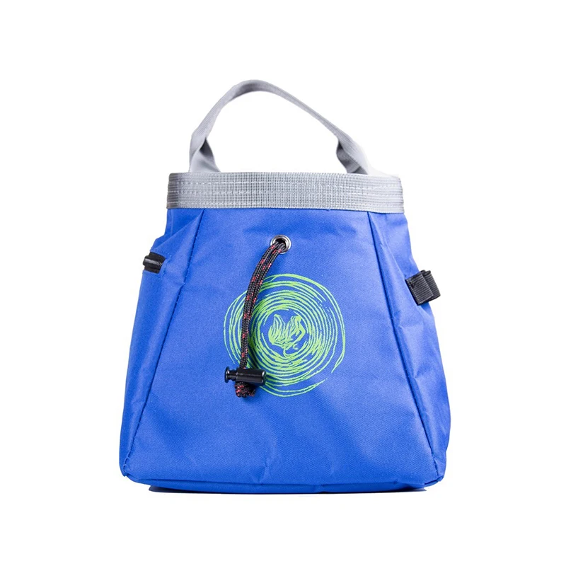 Large Chalk Bag Rock Climbing Bouldering Bucket Stand Bag for Lifting with Belt
