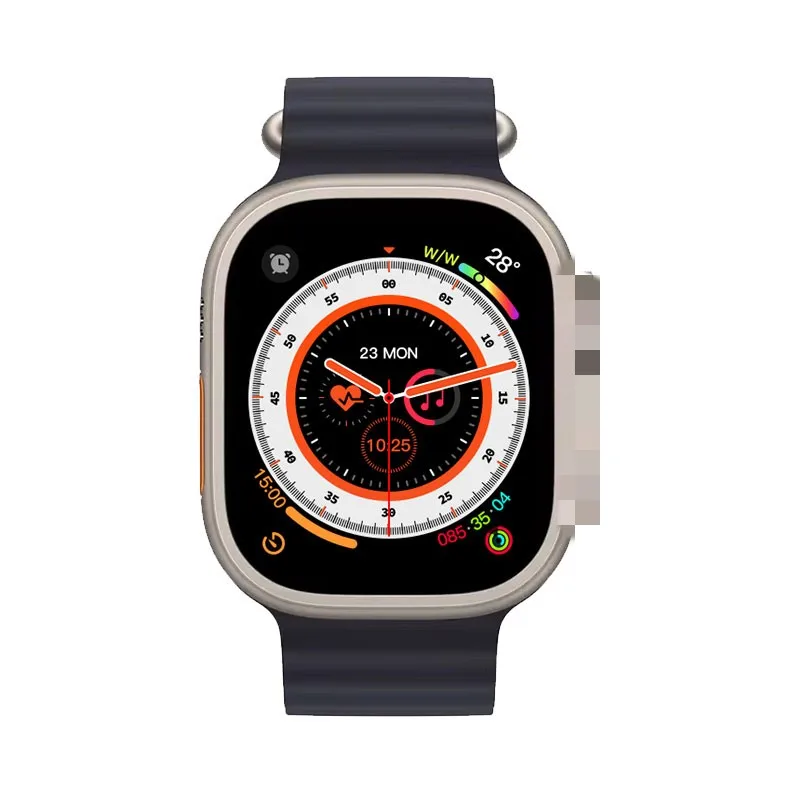 MT18 Ultra Smartwatch NFC Wireless Charger BT Call Custom Reloj Intelligent Men Woman Sports Wrist Watch Fitness Smart Band