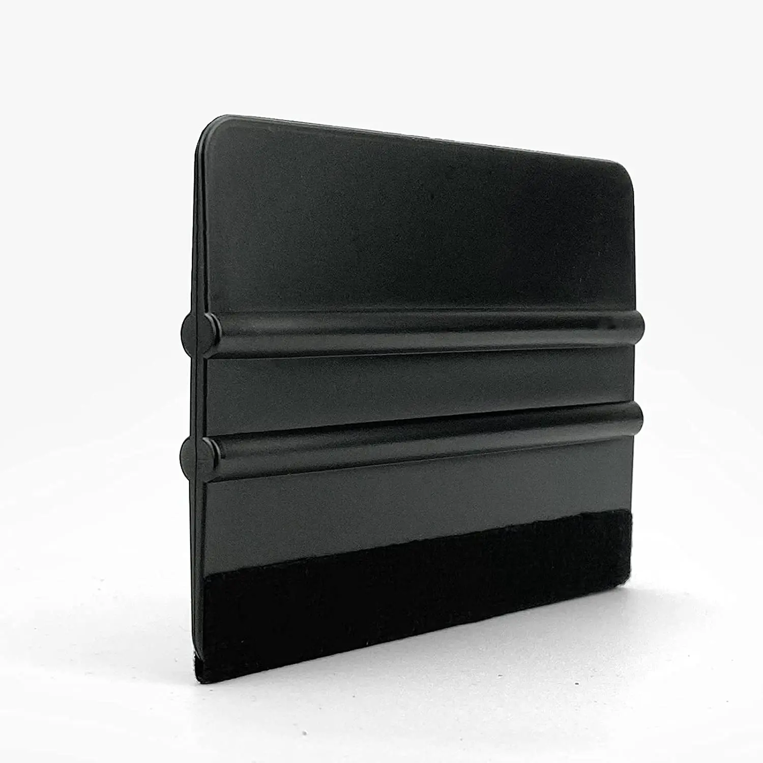 Черная пластиковая виниловая скребок с фетровыми краями графическая наклейка аппликатор инструмент Швабра для