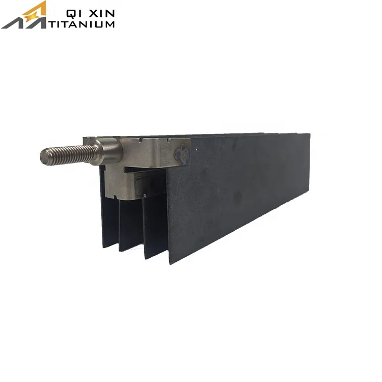 Титановый катод и анод для генератора гипохлорита натрия