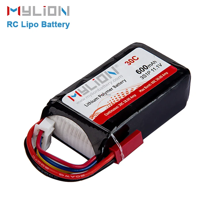 mylion 3.7v 7.4v 11.1v rc toy plane drone helicopter car boat mini lipo battery pack
