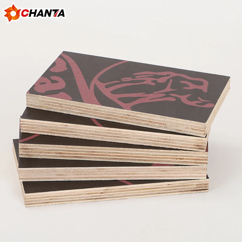 best price 12mm concrete formwork  shuttering film faced plywood for concrete formwork