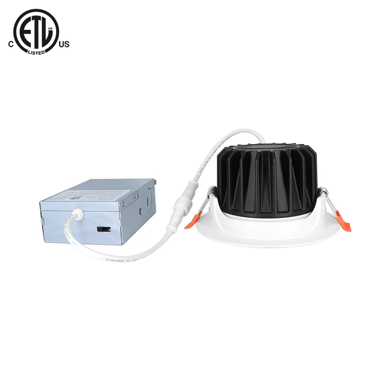 ETL cob LED Recessed Lighting 3 inch 4 Inch Can Lights Dimmable Downlight stock Usa Canada market