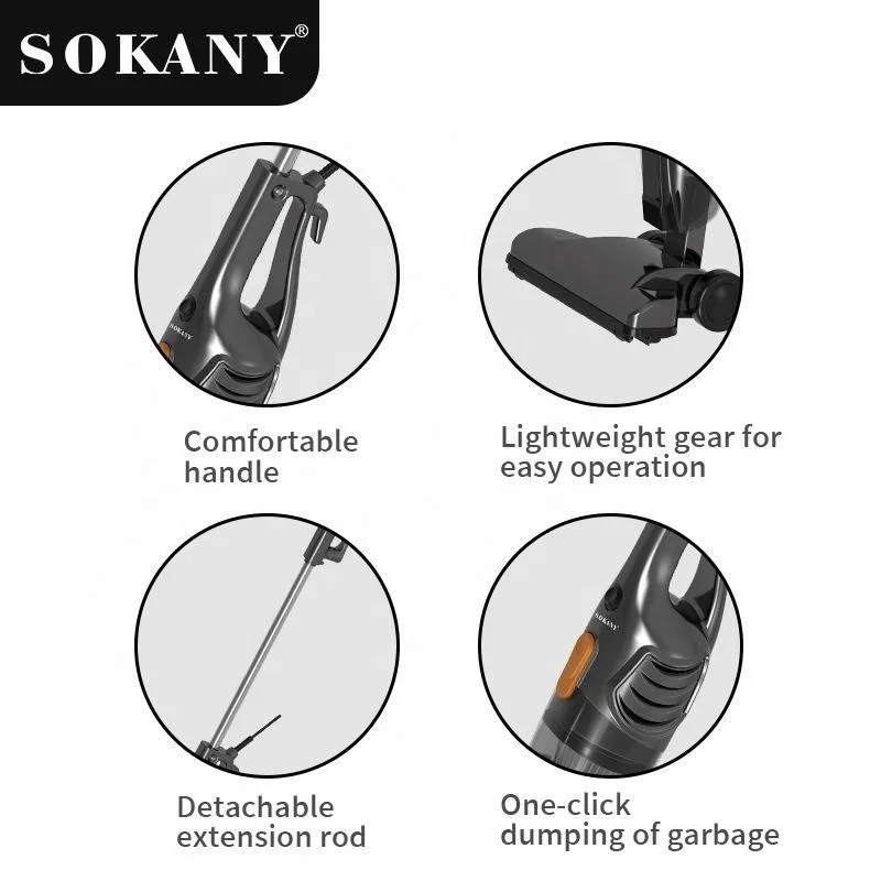 Sokany New Portable Products Carpet Hand Held Stick Vacuum Cleaner