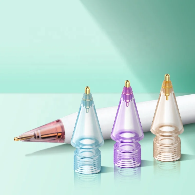 Модернизированные наконечники для карандашей LFD1078 для Apple Pencil 2 1 Gen, точные сменные наконечники для ручки, металлические износостойкие наконечники для ручки