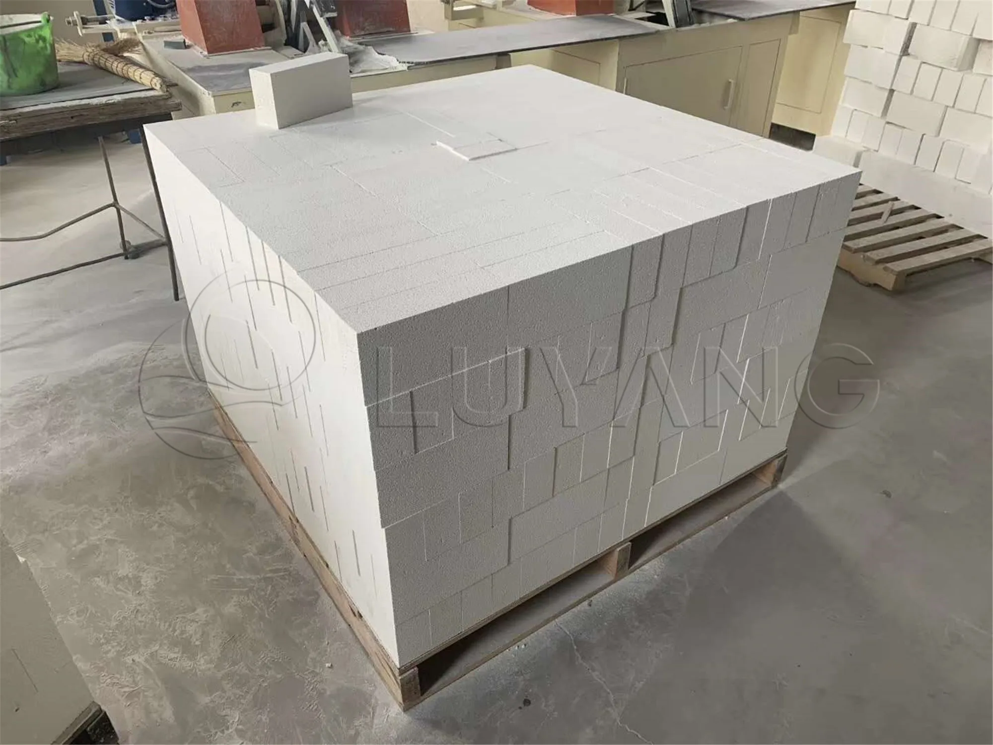 Hot Sale Refractories Industrial Ceramics Machine Pressed Refractory High Alumina Bricks