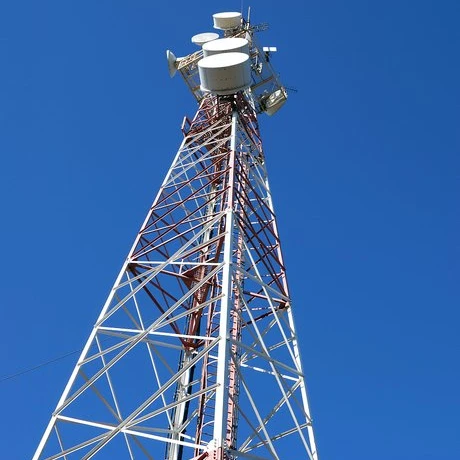 Factory Supply Customized 30m Tower 3-Leg 4-Leg 5G Internet WIFI Self Supporting Telecom Steel Lattice Tower