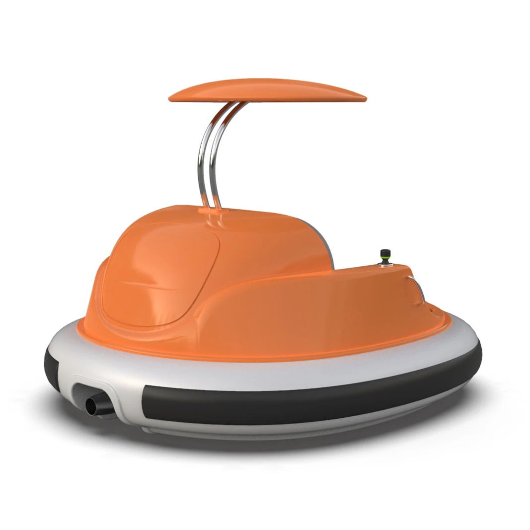 Single person leisure boat modern designed rotomolding electric boat amusement water equipment for lake river sea