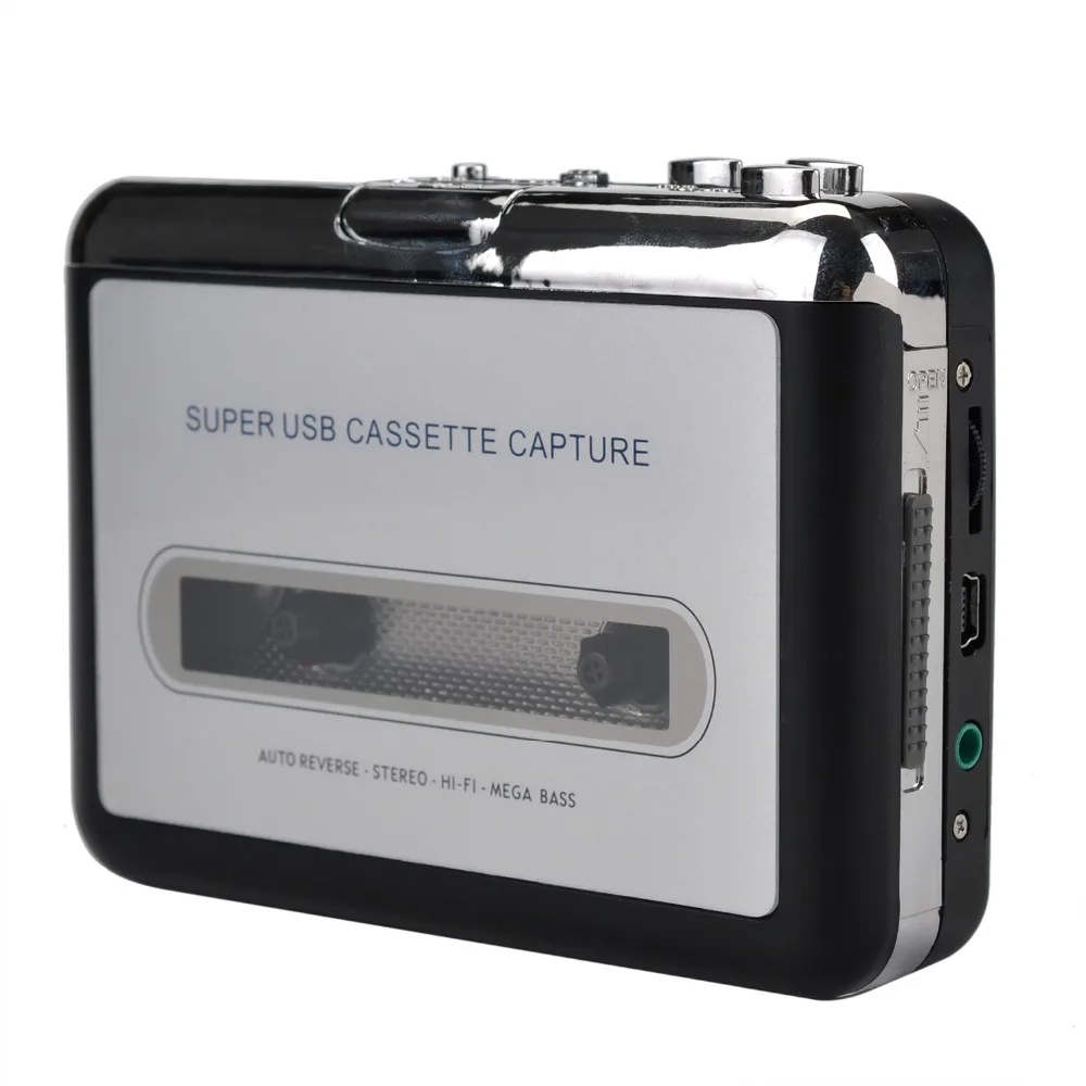 ezcap USB Cassette Player support convert tapes to MP3 on PC