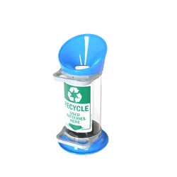 Контейнер для переработки батарей 10 л, трубка для переработки батарей, трубка для сбора батарей для оптовой продажи