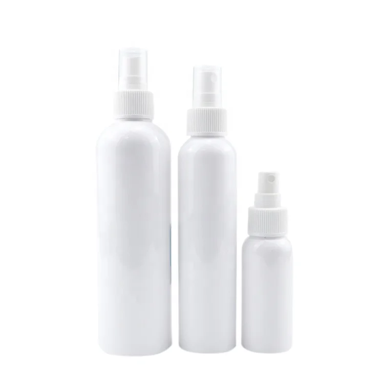 plastic pet cosmetics packaging containers hair oil sprayer bottles room perfume alcohol 100ml squeeze fine mist spray bottle