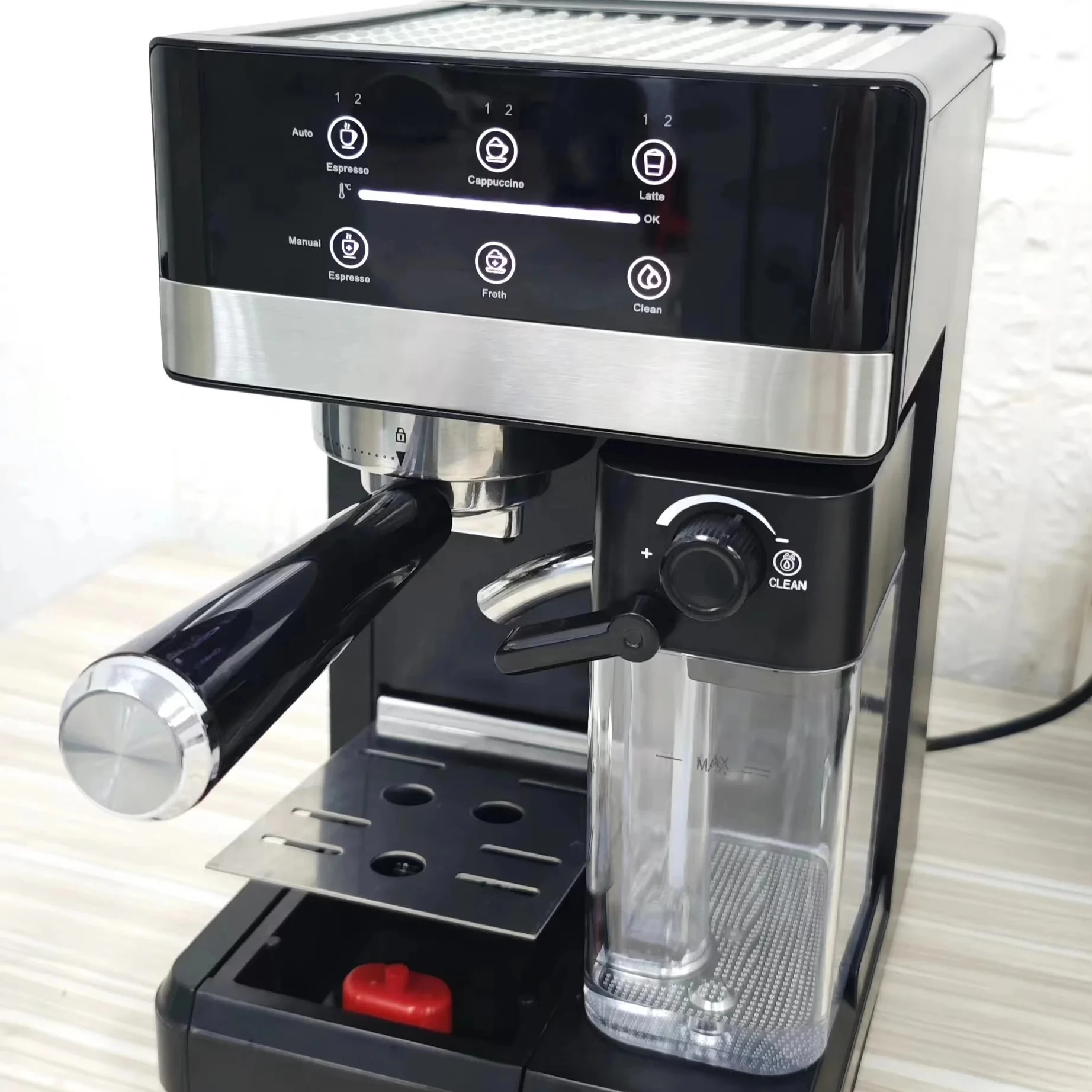 Заводская цена многофункциональный капучино латте умный сенсорный экран Автоматический Кофе Эспрессо Машина