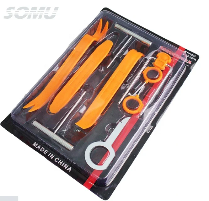 12 Pcs Clip Pliers Set Fastener Remover Repair Kit with Storage Bag for Car Door Panel Dashboard