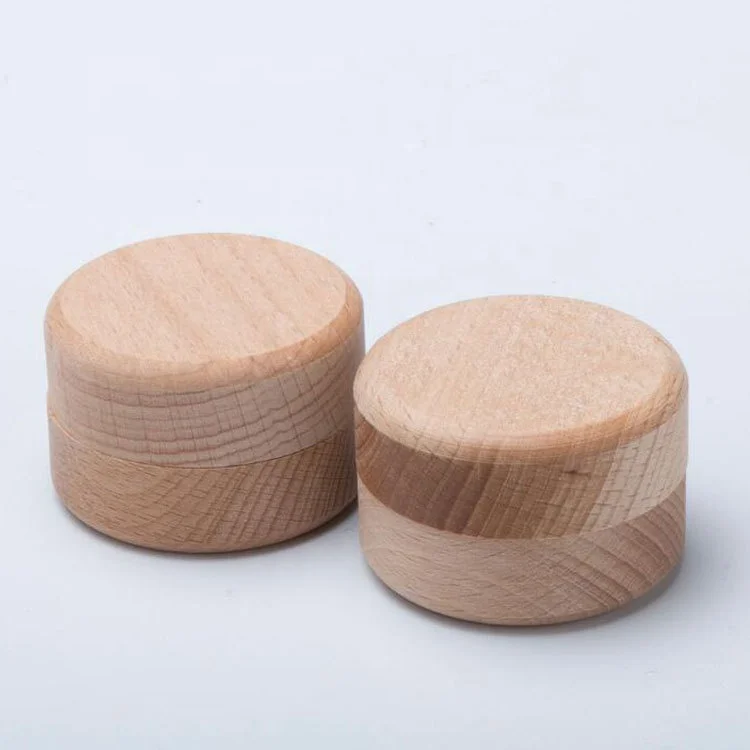 Круглое кольцо ручной работы деревянная коробка woodenJewelry для хранения