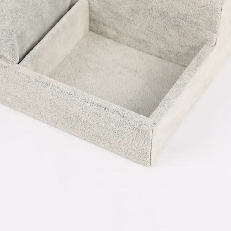 High Quality Fabric Ring Jewelry Receive Case Bracelet Display Watches Display Tray Jewelry Display Props Shelf Organizer Holder