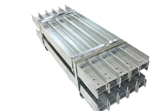 
Hot Rolled Steel Structural Q235 H Shaped Galvanized Steel Beams Used for Construction / Iron H Beam 