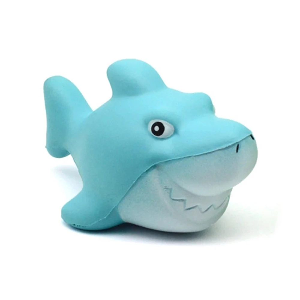 
High quality PU foam slow rising stress relief toy squishies animals squishy shark 
