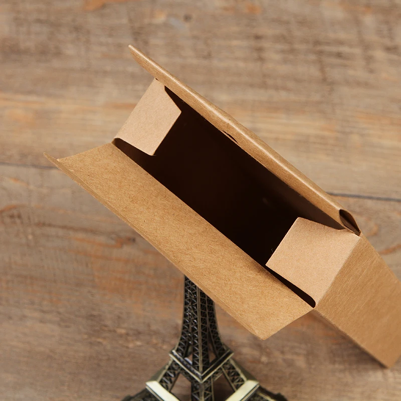 Wholesale Square Hanging  Underwear Socks Panties Packaging Box Kraft Boxes Paper Box