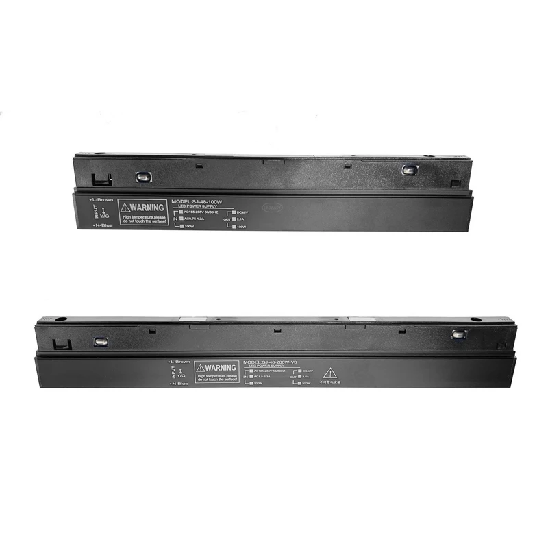 LEDEAST SJ-48-100W 220v to 48V LED Driver Non dimming Magnetic Track Lighting Power Supply For Magnetic Track Light System