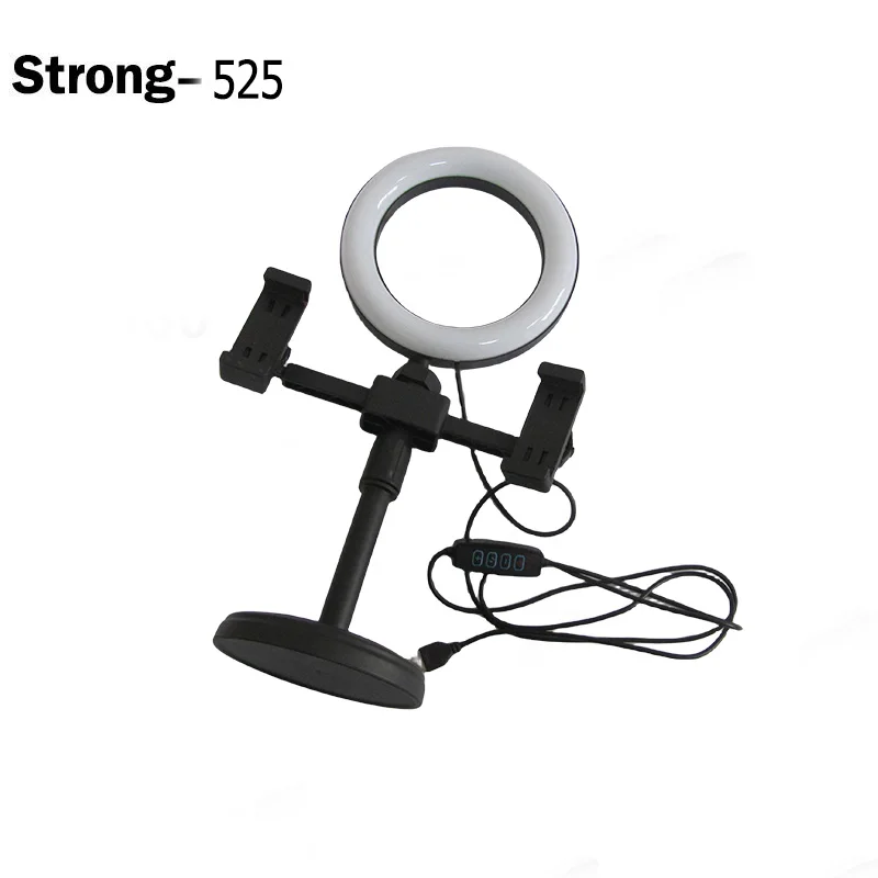 Plastic COB warm light fill light with bracket function for TIKTOK direct broadcasting room