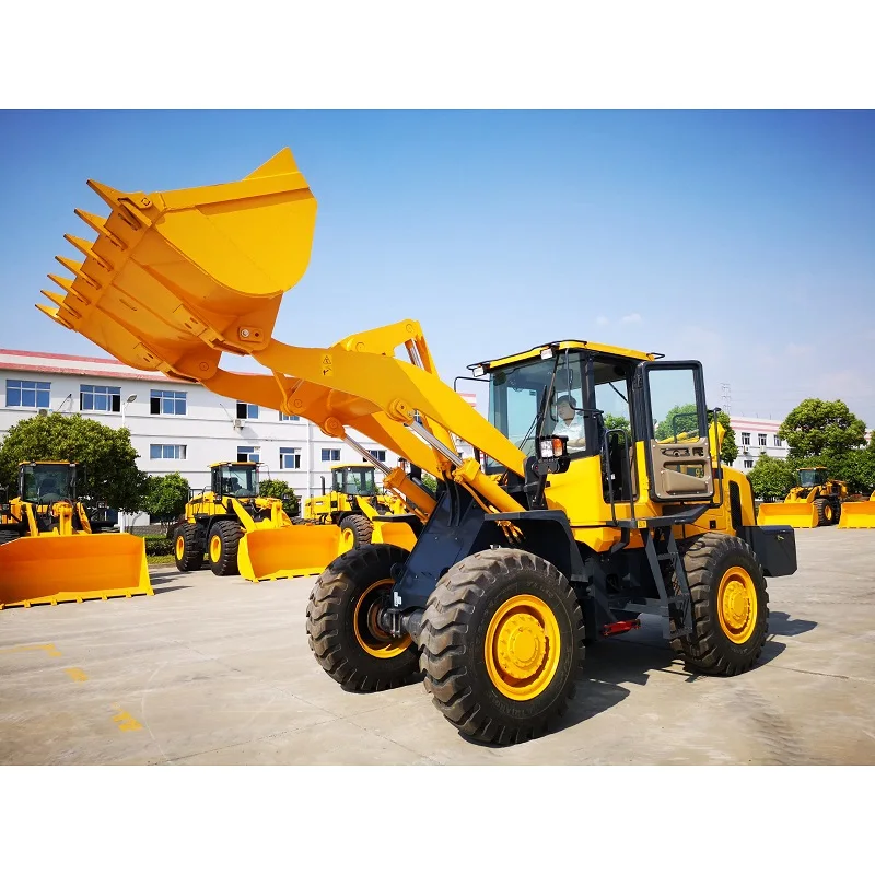 High Efficiency 937H Hydraulic Mini Loader 3ton Wheel Loader