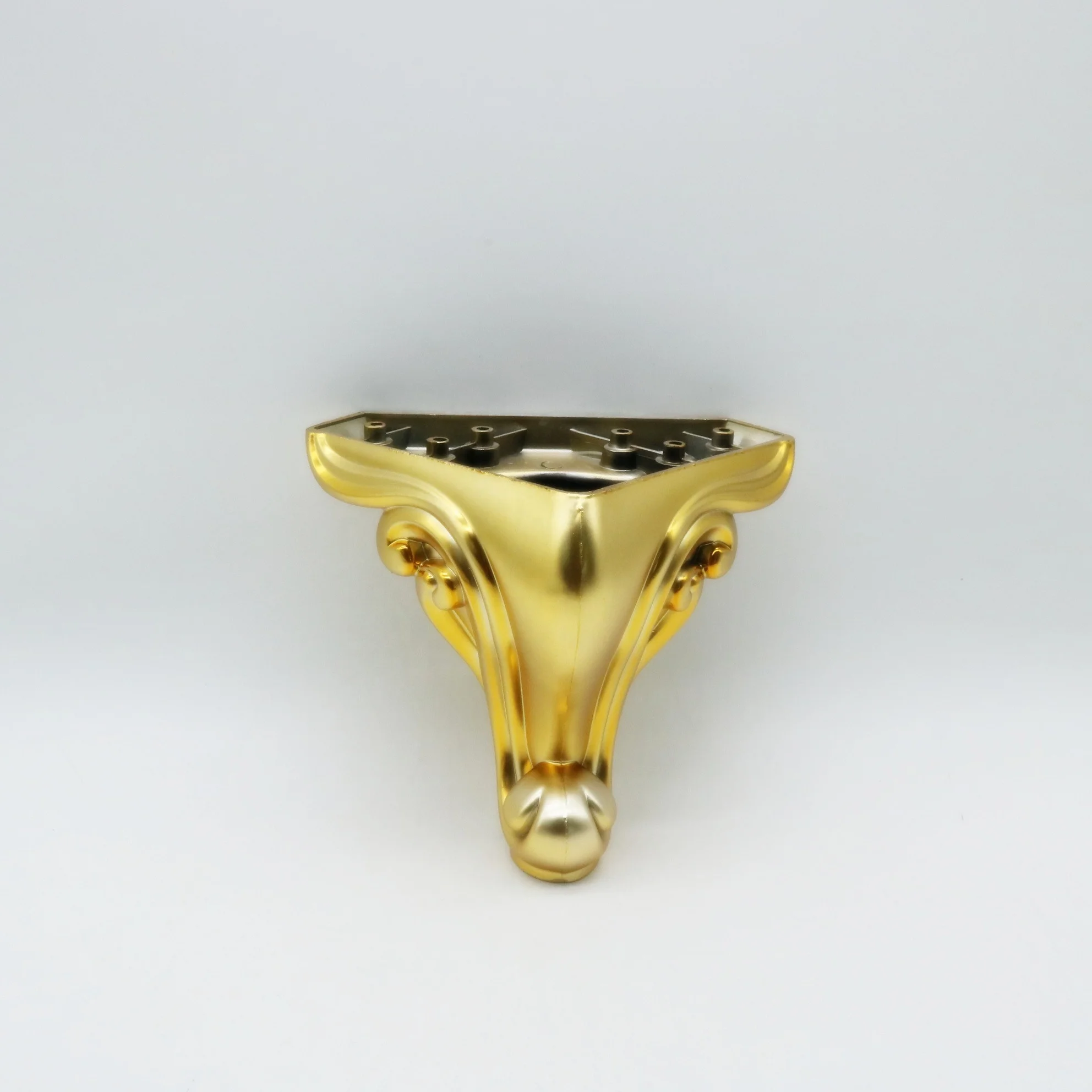 antique wood sofa legs Gold sofa leg metal Foshan furniture birthplace