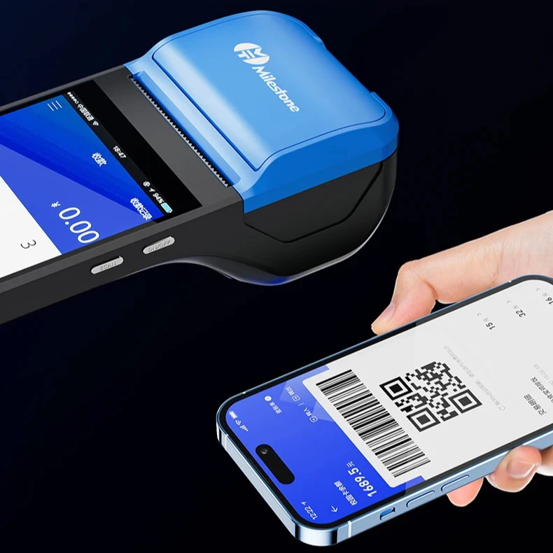 MHT-M2 Android 11 5.5 inch Cheap Factory Price Handheld Mobile Pos Terminal Machine 4G NFC Card Pos