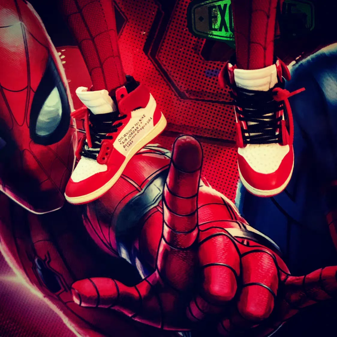 
Handmade AJ jordan 3d sneaker shoe keychain 