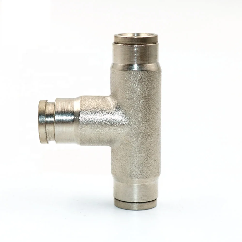 High Pressure 3/8 Inch 9.52mm Interface Slip Lock Quick Connector Tee Elbow Straight Joint Nozzles Seat Misting System Fittings