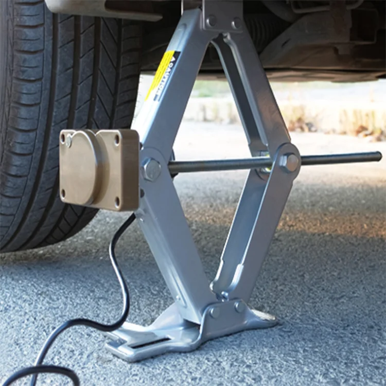 XingSi Road 5T Electric Powered Car Jack and Electric Scissors Jack 12V Auto Hydraulic Jack