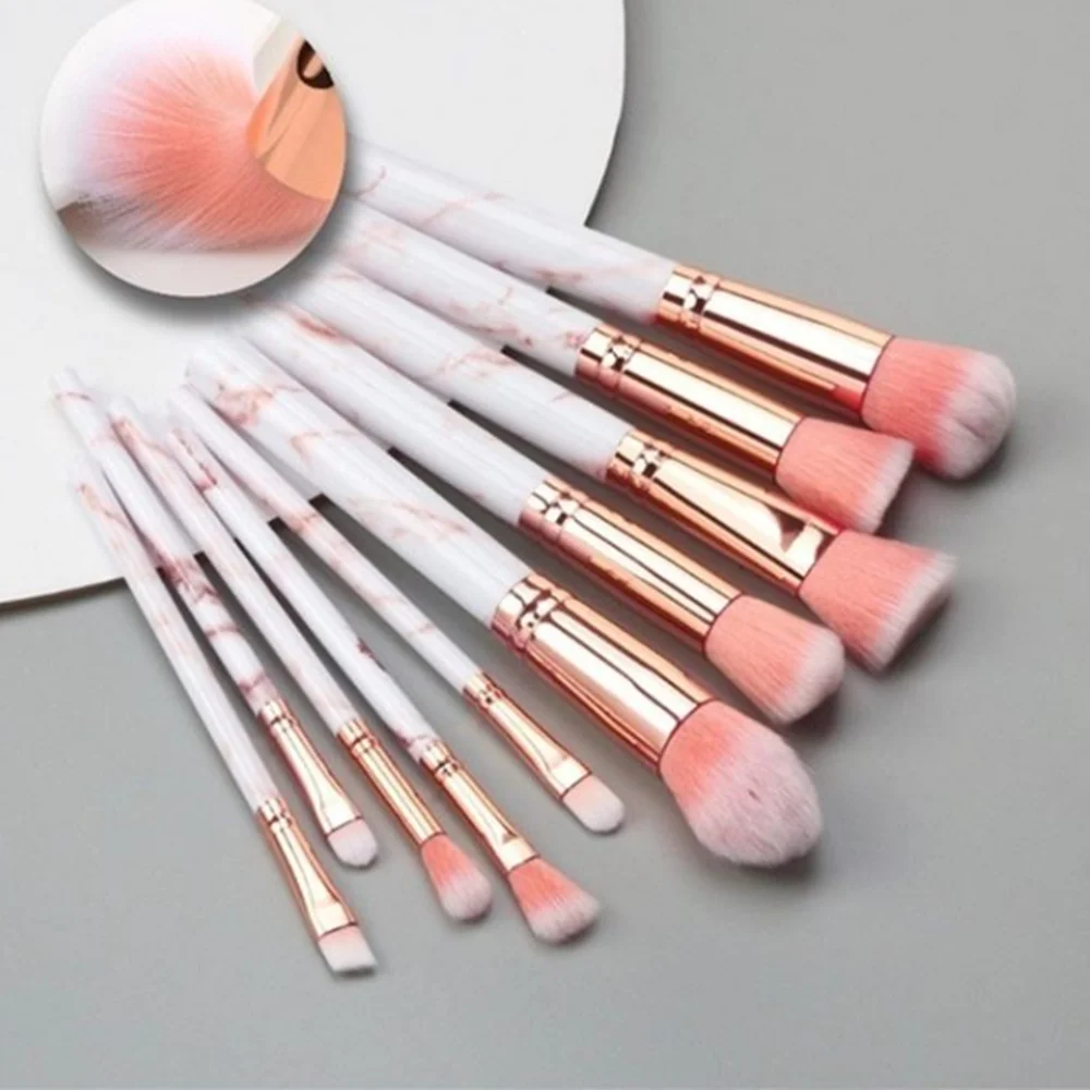 
Wholesale Price High Quality Makeup Brush Set 10pcs Cosmetics Brush 